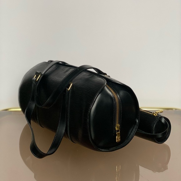 ๐ฏ Authentic Louis Vuitton Black Epi Papillon 30 Bag and Mini Bag Set - Picture 6 of 6